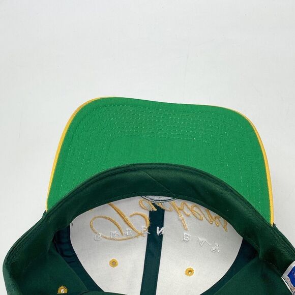 Vintage Green Bay Packers Drew Pearson Snapback Hat Script Spell Out Logo (H5) - Picture 8 of 11